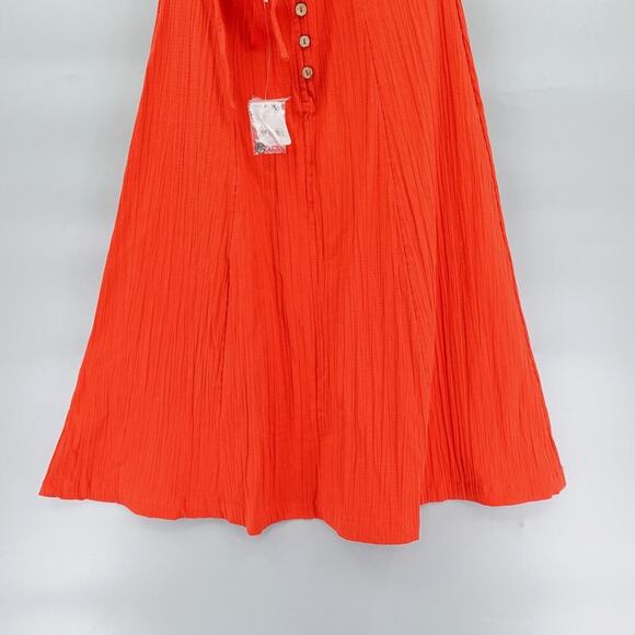 Free People Strappy Midi Dress XL Heated Open Back Beachy Boho Chic Festival - Picture 9 of 15